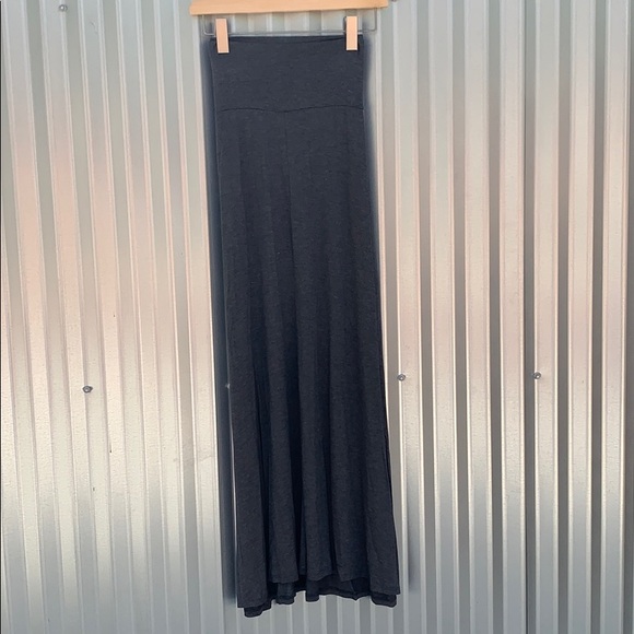 NWT Grey Boho Maxi Festival Skirt Small - Picture 7 of 7